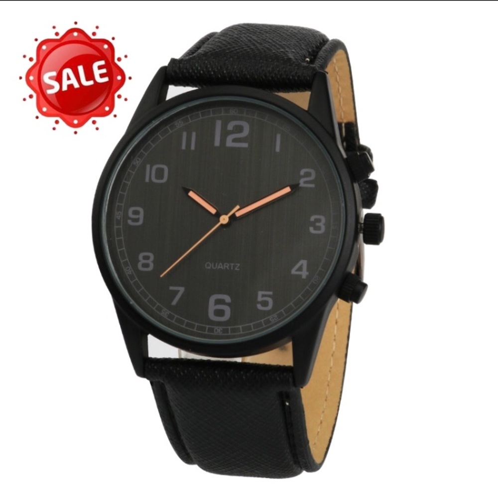 BRAND NEW Black Quartz Watch